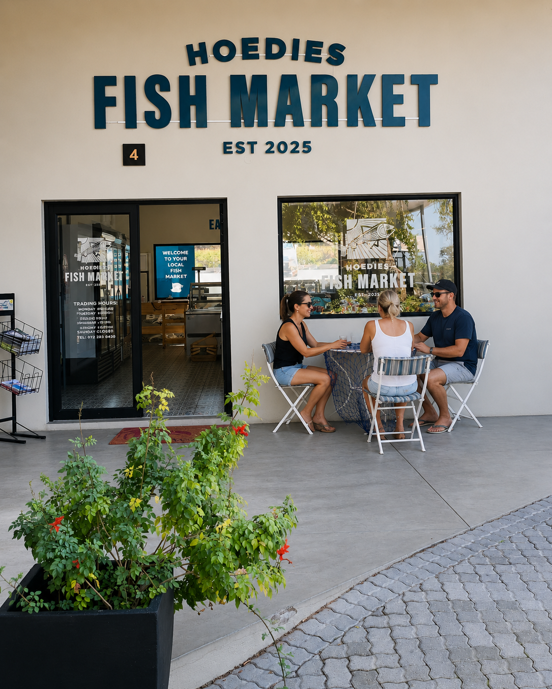 hoedies fish market