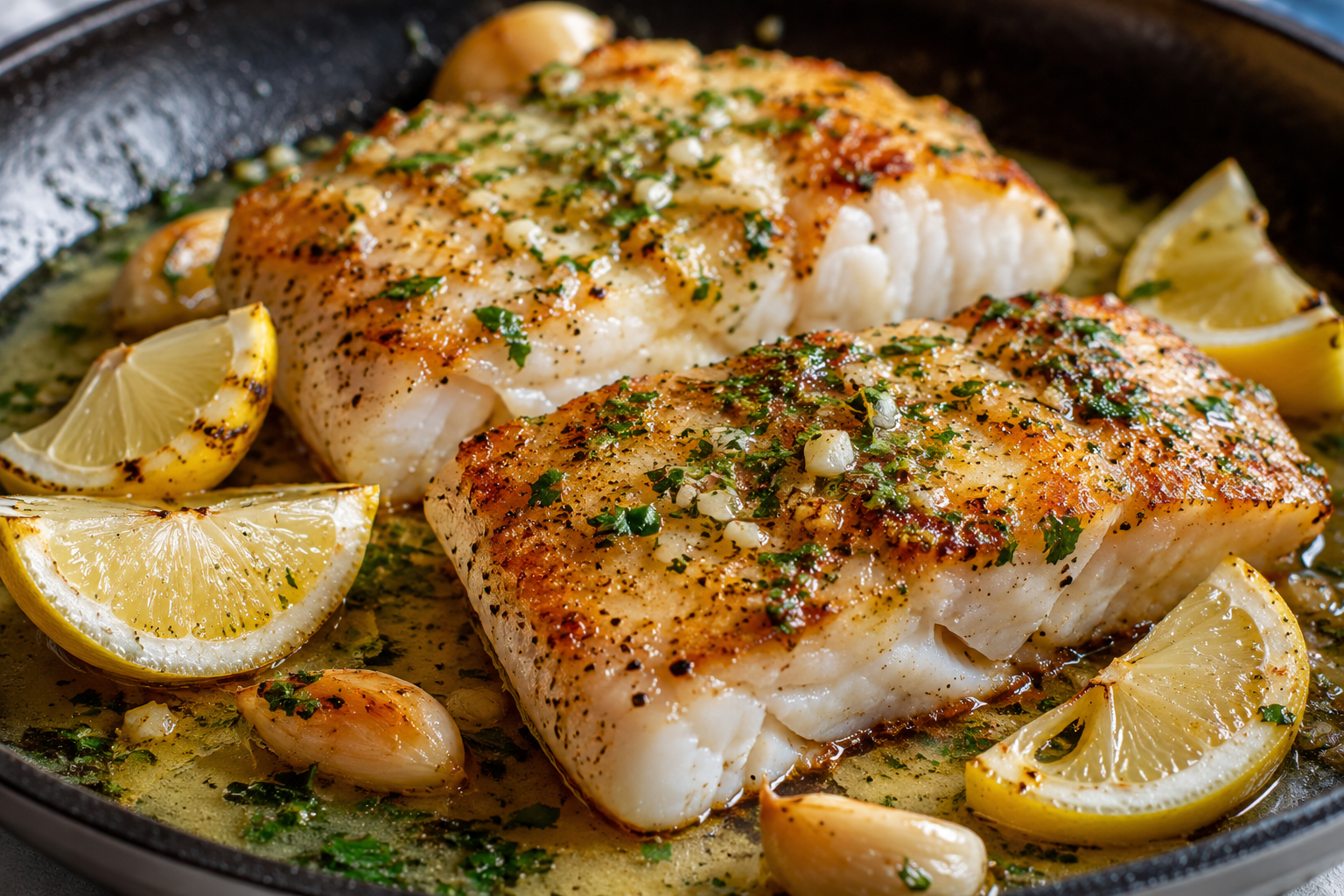 LEMON HERB BUTTER KINGKLIP